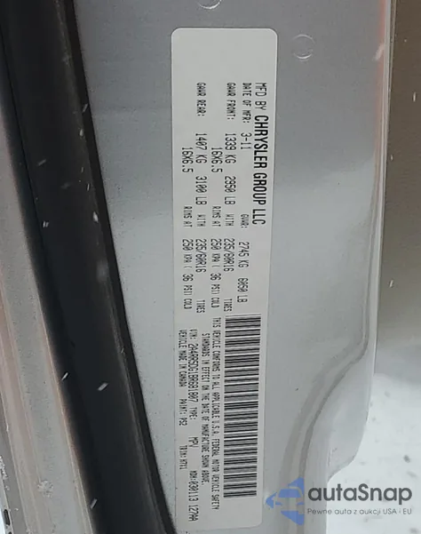 2A4RR5DG1BR681807